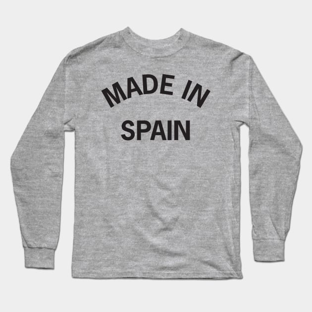 Made in Spain Long Sleeve T-Shirt by elskepress